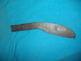 d888 Antique Hand Forged 6 1/2 Pound Knife? Froe?