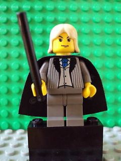 Lego Harry Potter Minifig ~ Lucius Malfoy w/Wand & Cape