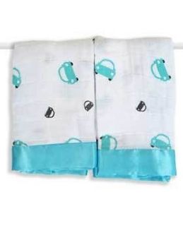Aden & Anais 2 Issie Security Blankets Aden and Anais Little Man 