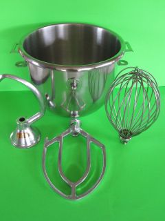 EVERYTHING for the Hobart c100 mixer. Bowl Hook Beater & Whip Whisk 