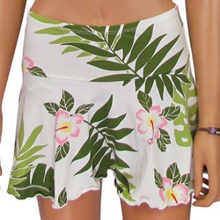 GAT Hawaiian   Pink Hibiscus Swimwear   Mini Skirt