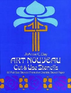   Nouveau Cut and Use Stencils by JoAnne C. Day 1977, Paperback