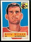 1956 Topps Fball 62 BILLY WILSON SAN FRAN 49ers