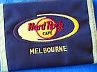 MELBOURNE AUSTRALIA SURFBOARD BLACK BILL FOLD WALLET Hard Rock Cafe
