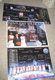   Wildcats UK Big Blue Nation basketball posters 1ST 2 John Calipari era