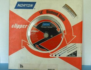 Norton Clipper Charge​r  14 Wet/ Blade  NEW