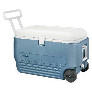 Igloo MaxCold 60 Roller Cooler 60 Quart Icy Blue New Coolers Kitchen 