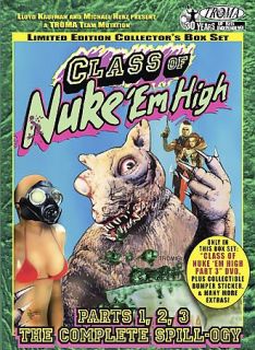 Class Of NukeEm High Box Set DVD, 2005, 3 Disc Set
