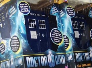 Mint Boxed DOCTOR WHO Electronic Police Box Flight control TARDIS 
