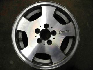   BENZ W126 RS80 LORINSER RS 80 ALLOY ROAD WHEEL IN GOOD CONDITION