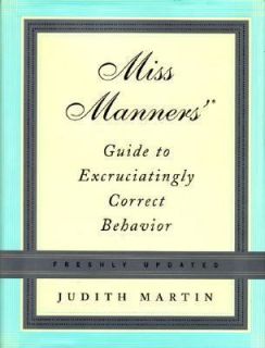   Correct Behavior by Judith Martin 2005, Hardcover, Revised