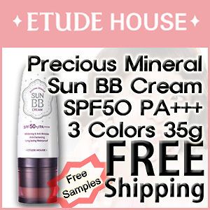 Etude House] EtudeHouse Precious Mineral Sun BB Cream 3 Colors You 