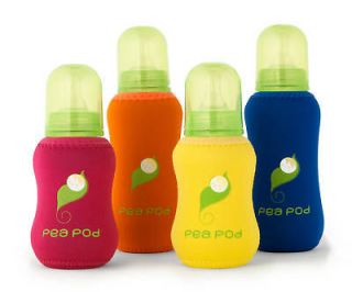 Sweet Pea Baby Glass Bottle Set with Pea Pod covers