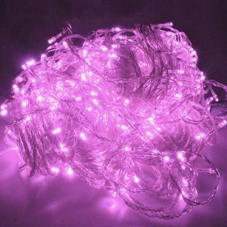New Purple 10M 110V 100LED Christmas Tree Fairy Colorful String Light 