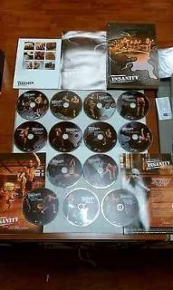 Newly listed Shaun T Insanity Full 13 DVD Deluxe Set