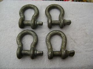 large shackle steel boat ship anchor chain time