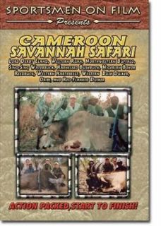 Camaroon Savannah Safari ~ African Hunting DVD