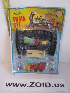 Rare Kelly Toys un opened Plastic Train Set Lone Star Copy Vintage 