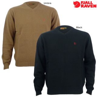 Brand New Mens Fjallraven Shepparton V Neck Sweater