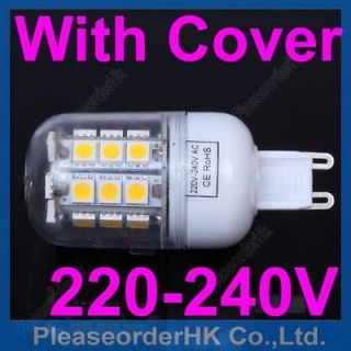   Bulb Lamp Light Cover SMD 5050 Warm White 230V Home Shop Club Cabinet