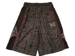 TAPOUT PRO Mens Athletic Boardshort Workout Warm up MMA Shorts XL 