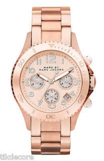 Marc Jacobs MBM3156 Rose gold Rock Chronograph Bracelet Watch