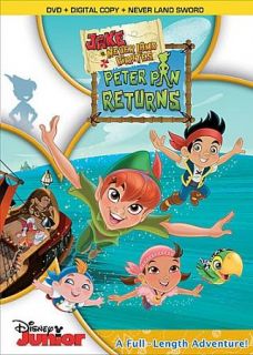 Jake and the Never Land Pirates Peter Pan Returns DVD, 2012, 2 Disc 