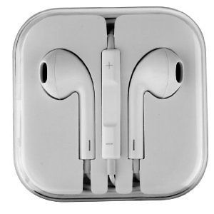 New Earpods Earphone Headset Volume Remote and Mic For Apple iPhone 5 