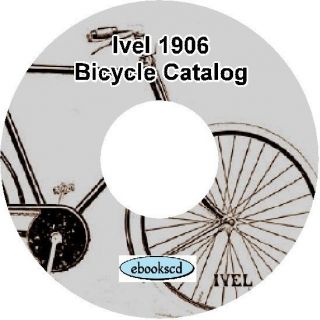 IVEL 1906 vintage bicycle, tricycle & motorcycle motor cycle catalog 