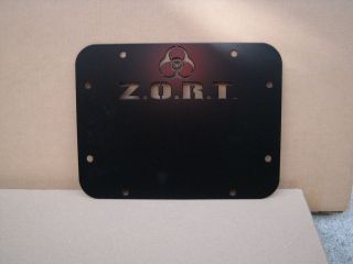 jk jeep spare tire ZOMBIE  Z.O.R.T. EDITION cover plate (Fits Jeep 