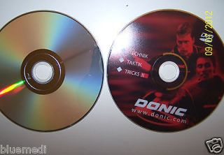 Donic/DSK Schildkrot Training DVD Waldner Persson Table Tennis Ping 