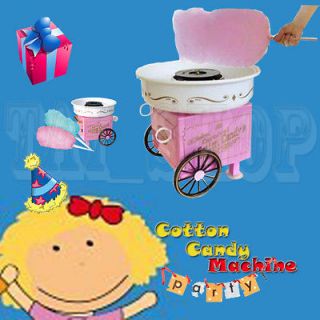 New Pink Mini Hard Candy/ Sugar Free Maker Floss Machine Electric 