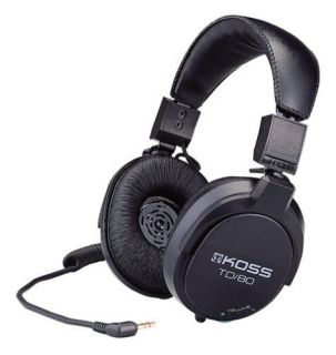 Koss TD80 Headband Headphones   Black