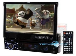   8902B +2YR WARNTY CAR STEREO 7 FLIP OUT  DVD PLAYER WITH BLUETOOTH