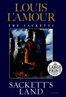Sacketts Land by Louis LAmour 2010, Paperback, Large Type