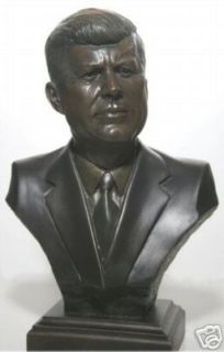 Limited Edition cc bronze bust of John F. Kennedy (JFK)