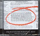   Jim Reeves (CD, Mar 2004, Bmg/Rca Records Label)  Jim Reeves (CD