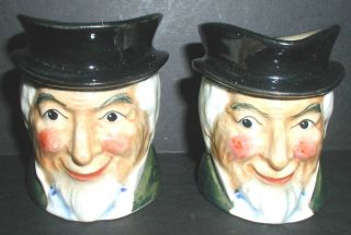 Vintage Uncle Sam Made in Japan Marutomoware Cream and Sugar Pre World 