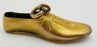 Mass Dept A.L. 1929 Gold Filled JAVELIN THROW Charm Cleat Shoe