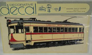 Decorative Decal by John Terry Liberty Bell Trolley