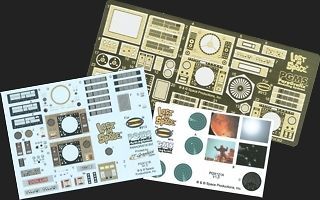 35 JUPITER 2 DECAL & PHOTO ETCH SET LOST IN SPACE 121 by PARAGRAFIX 