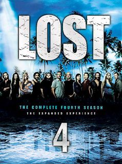 Lost   The Complete Fourth Season DVD, 2008, 6 Disc Set