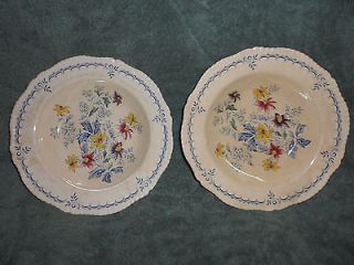 Newly listed TWO FOR THE PRICE OF ONE RIDGWAY VINTAGE SOUP/SALAD BOWLS