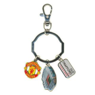   United FC Official Product Bag Charm Stadium Crest Street Sign