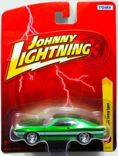 Johnny Lightning R24 1972 Ford Torino Sport SPECTRAFLAME GREEN/MOC