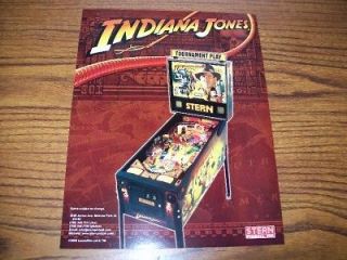 indiana jones pinball machine in Machines