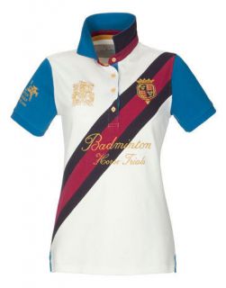 Joules Badminton Horse Trials T Shirt Polo BNWT RRP £49.95 
