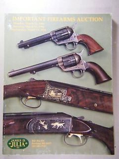 1996 03 James D. Julia IMPORTANT Firearms Auction Catalog Shotgun 