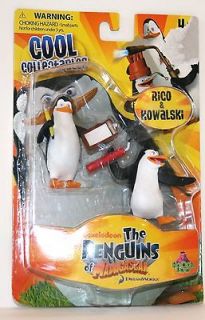 Penguins of Madagascar Figurine Set – Rico & Kowalski (NIP)