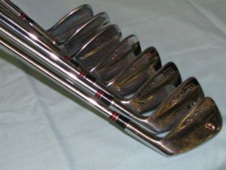 rare vintage spalding registered tour edition irons custom crafted 